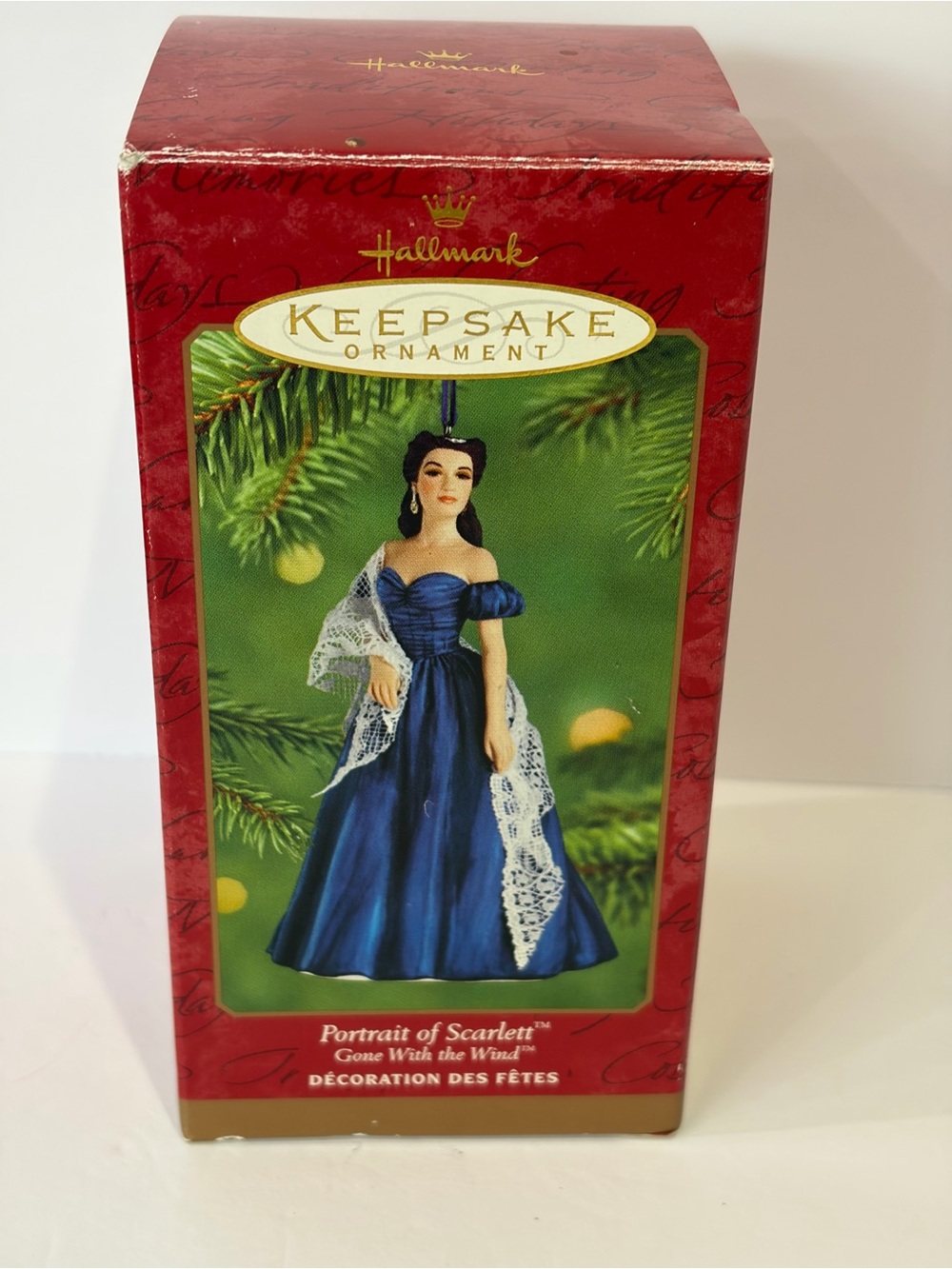 2001 Hallmark Keepsake Portrait of Scarlett Ornament